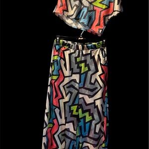 Vibrant Geometric Jumpsuit